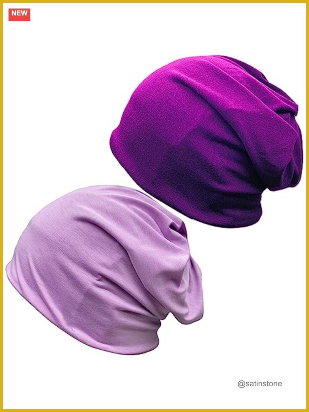 Slouchy Beanie Soft Chemo Headwear Breathable Cancer Cap Ponytail Hat